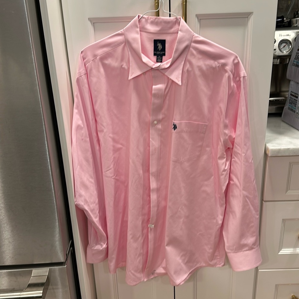 US Polo Assn. Pink Button Down Shirt